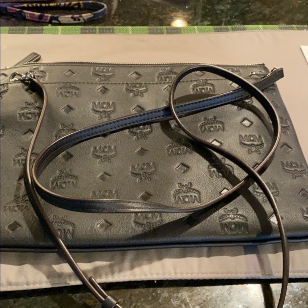 Authentic Crossbody Leather Mcm Bag Gem